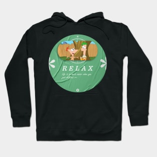 Phineas and Ferb chill out 03 Hoodie